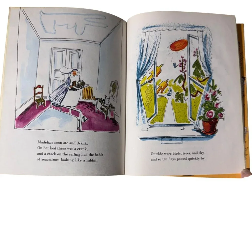 Madeline Ludwig Bemelmans 1954 1st Edition A Childrens A Little Golden Book LGB - Picture 15 of 16